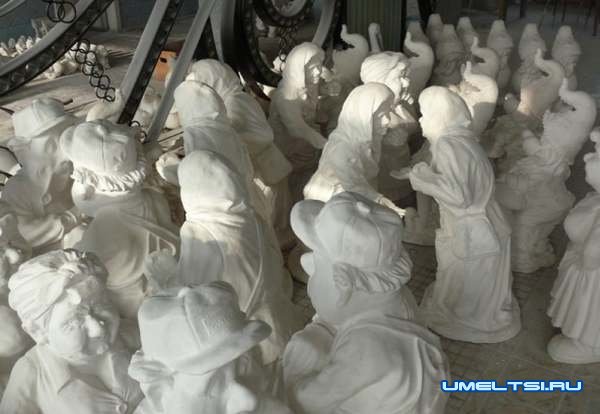 статуэтки из гипса