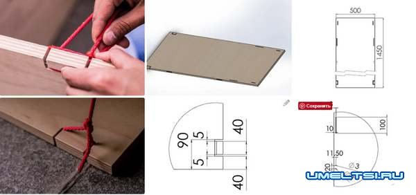 Мобильный детский стол для рисования-своими руками Мобильный детский стол для рисования-своими руками