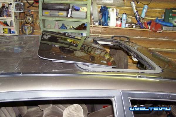 Самостоятельная установка люка на авто