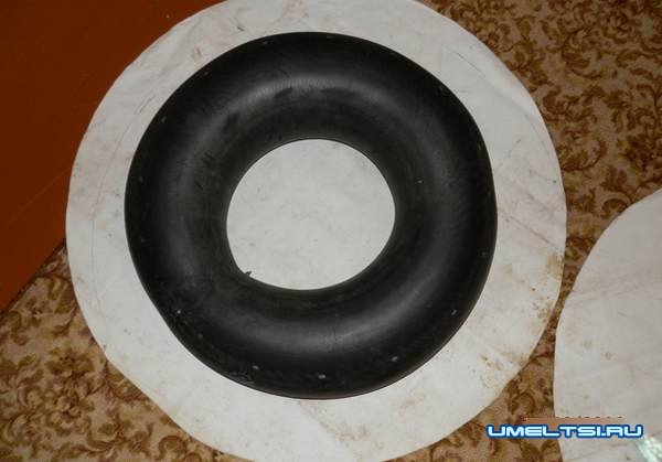 Ватрушки для катания с горки своими руками