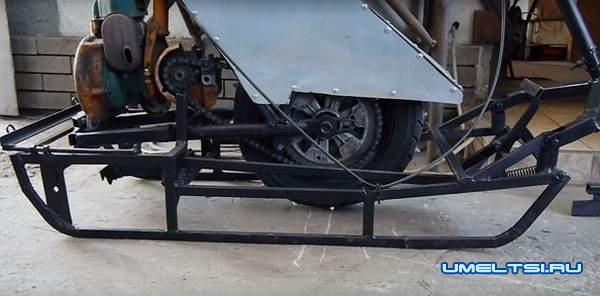 Снегоход из подручных средств своими руками Снегоход из подручных средств своими руками