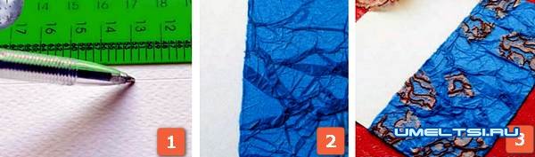 Новогодняя открытка "Снегирь в саду"