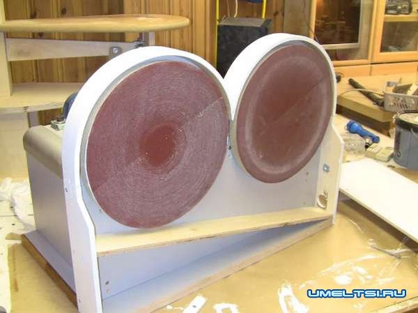 двойной шлифовальный станок своими руками