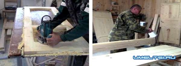 деревянные филенчатые двери своими руками