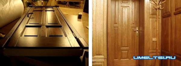 деревянные филенчатые двери своими руками