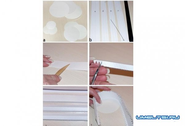 как сделать из бумаги торт