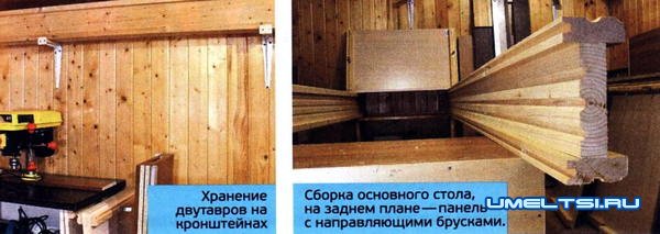 Как обустроить столярную мастерскую