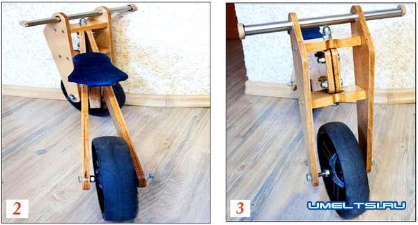 Велосипед без педалей: велобалансир, велобег Велосипед без педалей: велобалансир, велобег