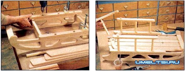 Деревянные санки своими руками, инструкция Деревянные санки своими руками, инструкция