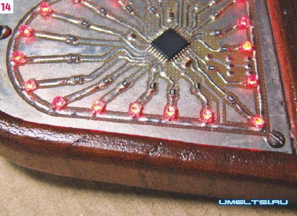 Электронное сердце своими руками