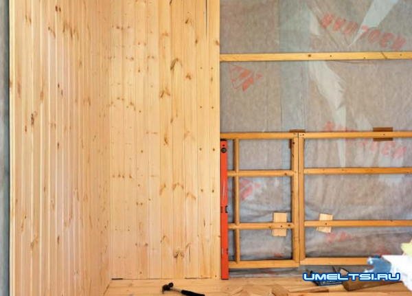 Ремонт каркасной постройки:отделка внутри