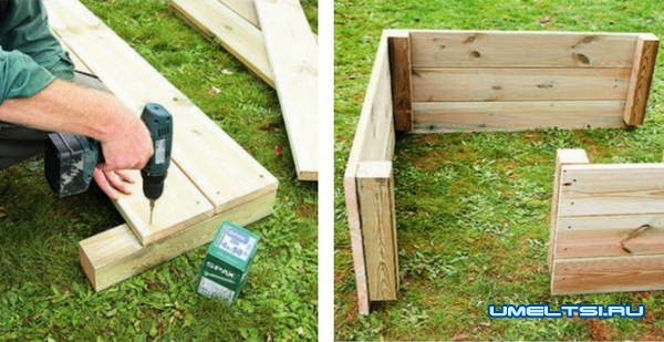 Создаем игровую площадку с песочницей