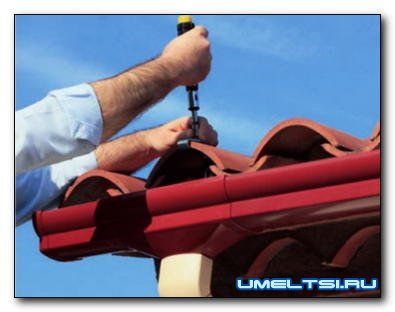 Водосток своими руками