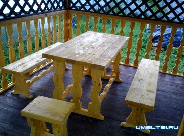 Как построить деревянную беседку