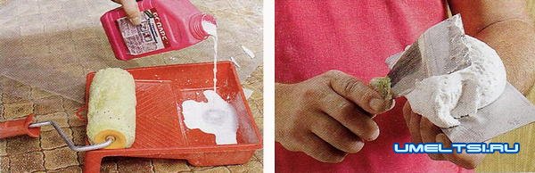 Объемный рельеф на стенах по трафарету Объемный рельеф на стенах по трафарету