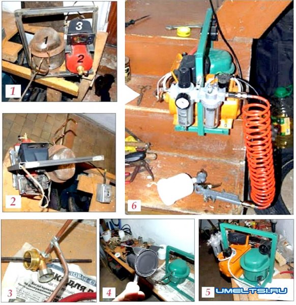 Самодельный компрессор в домашних условиях