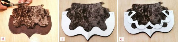 Сумочка из кожи и меха своими руками