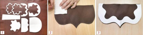 Сумочка из кожи и меха своими руками