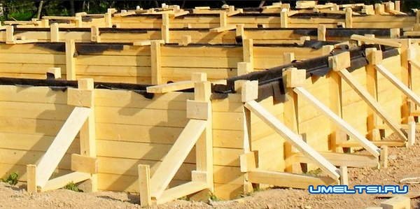 Как сделать опалубку для фундамента Как сделать опалубку для фундамента