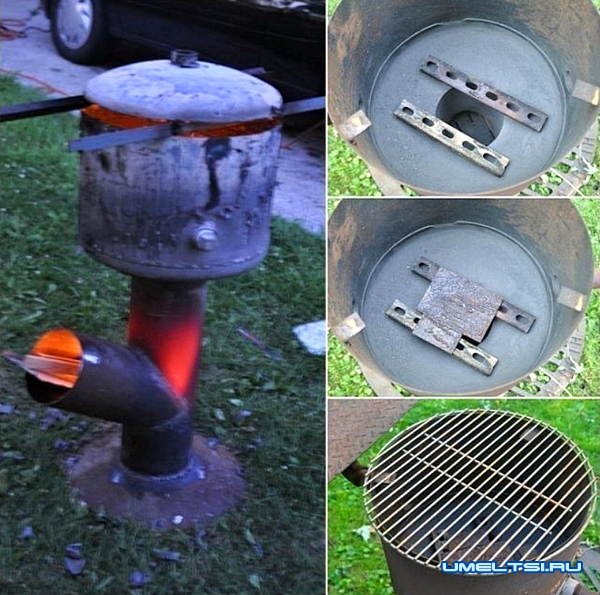 Как сделать мангал rocket своими руками