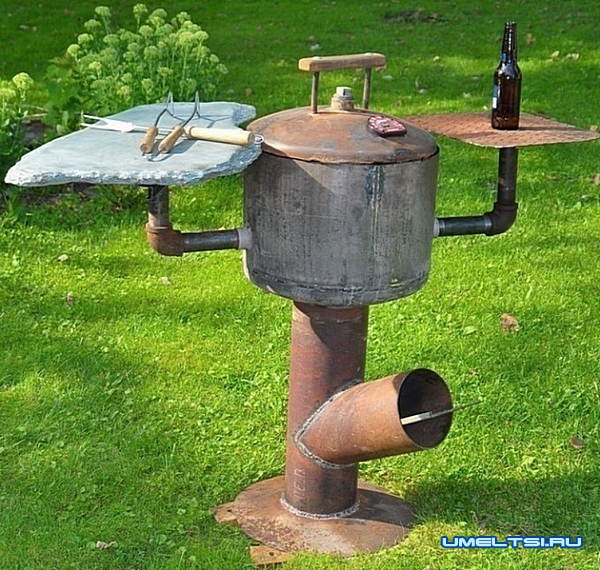 Как сделать мангал rocket своими руками