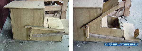 Автоматическая кормушка для кур