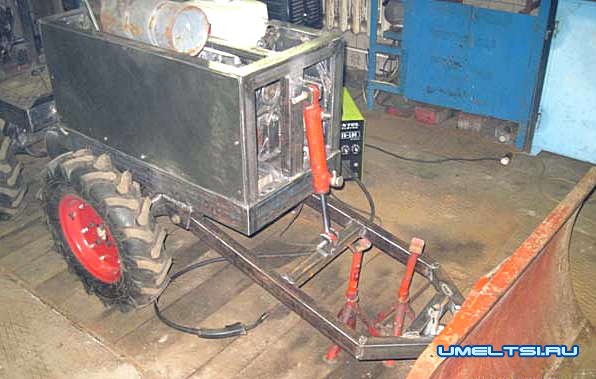 минитрактор переломка 4х4