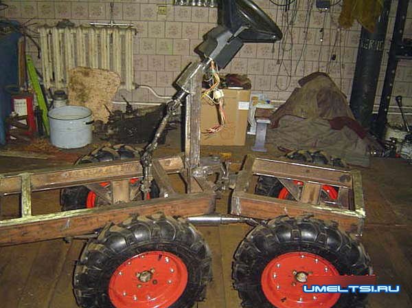 минитрактор переломка 4х4