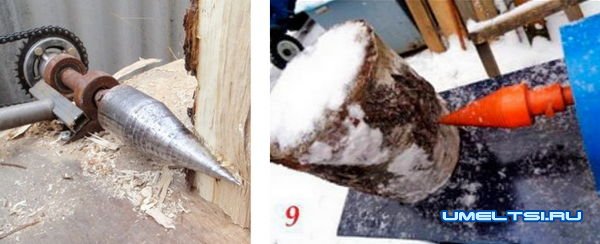 Механический дровокол Механический дровокол