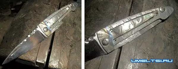 складной карманный нож своими руками