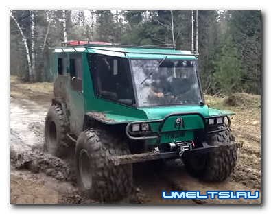 Самодельный вездеход "Гризли"