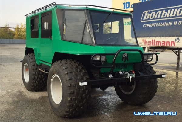 Самодельный вездеход "Гризли"