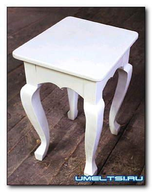 Изготовление табурета с кривыми ножками