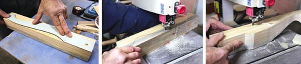 Изготовление табурета с кривыми ножками