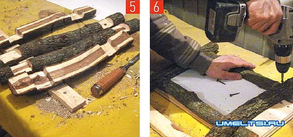  фоторамка из веток своими руками