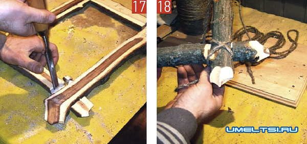  фоторамка из веток своими руками