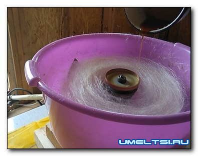 Аппарат для изготовления сладкой ваты