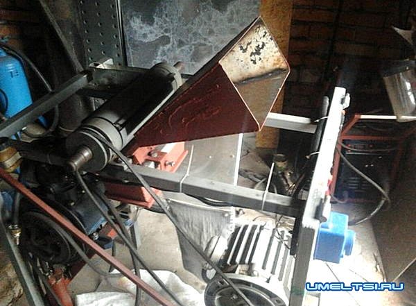 самодельный садовый измельчитель веток