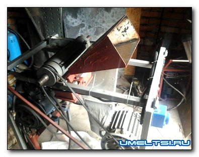 самодельный садовый измельчитель веток