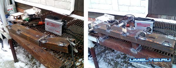 станок для гибки профильной трубы