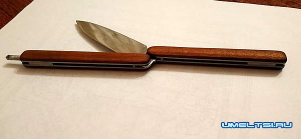 нож бабочка своими руками