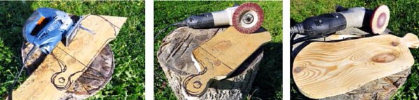 Изготовление сервировочной доски