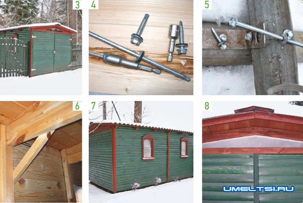 Как построить гараж на даче