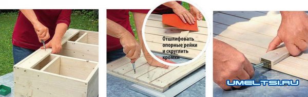 подвесной садовый секретер