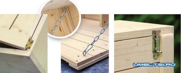 подвесной садовый секретер