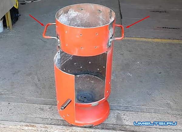 Как сделать уличную печь для дачи