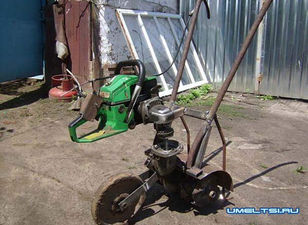 культиватор из бензопилы культиватор из бензопилы