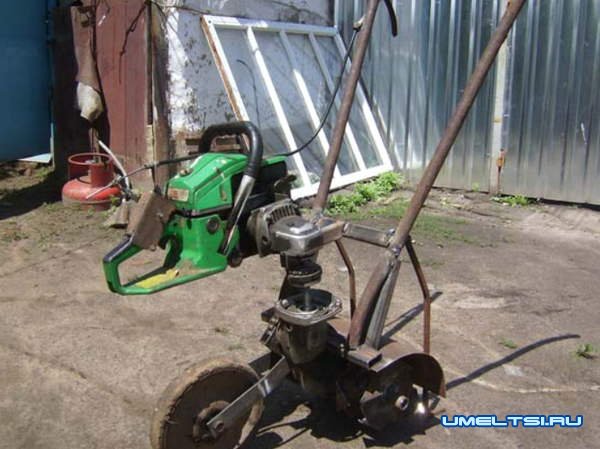 культиватор из бензопилы культиватор из бензопилы