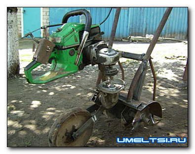 культиватор из бензопилы культиватор из бензопилы