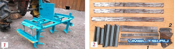 Делаем культиватор-плоскорез к мотоблоку